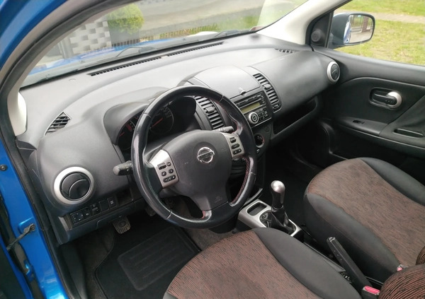 Nissan Note cena 15900 przebieg: 164000, rok produkcji 2010 z Wieleń małe 326